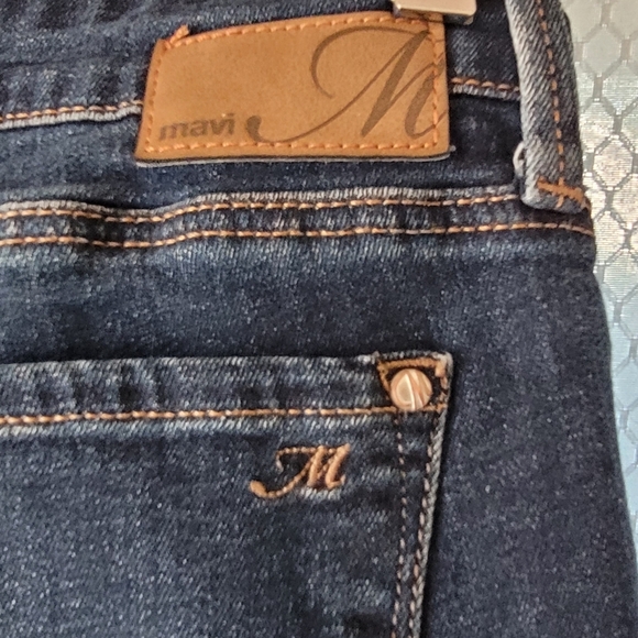 Mavi Ada Boyfriend Womens Size 31 X 29 Denim Jeans Dark Blue - Picture 3 of 5